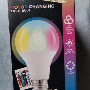 Changing light bulb